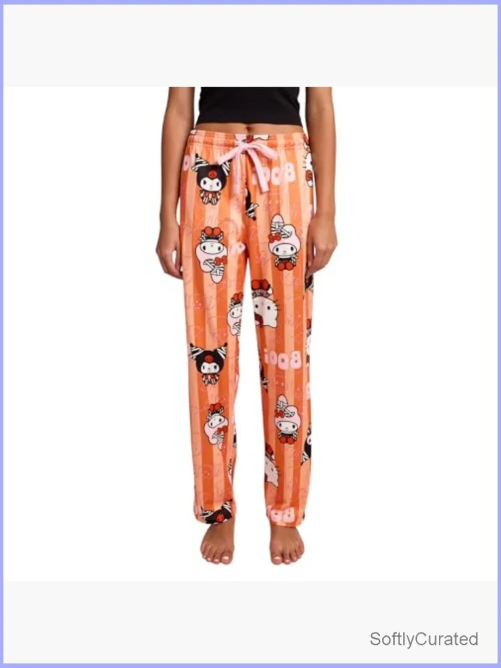 Women's Halloween Print Sleep Pajama Pants with Pockets